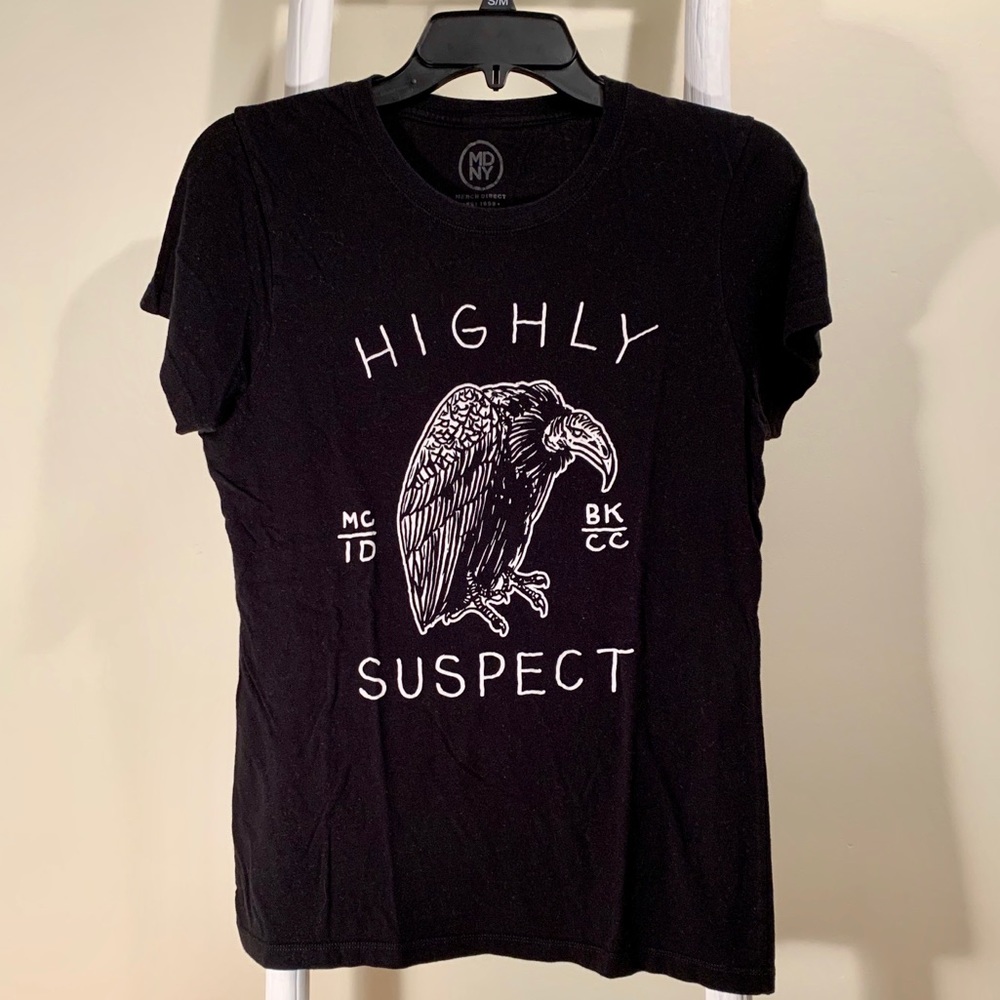 Highly Suspect black t shirt